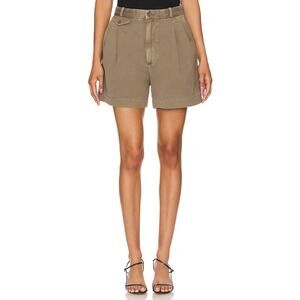 Agolde 'Becker' Green Cotton Short Size 29